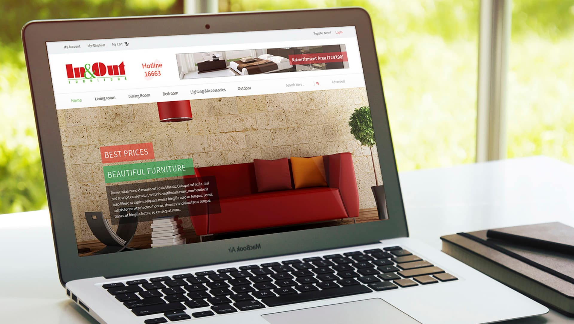 In & Out Furniture project preview